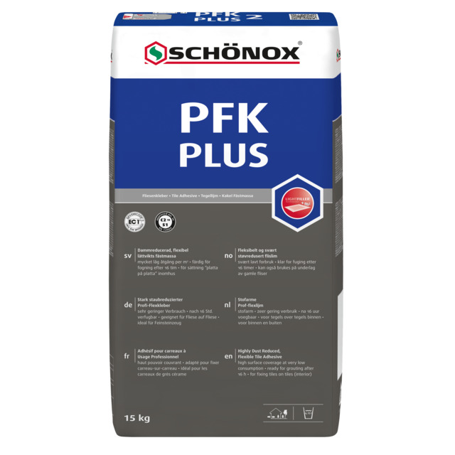 FÄSTMASSA SCHÖNOX PFK PLUS 15KG 485408 | Beijerbygg Byggmaterial